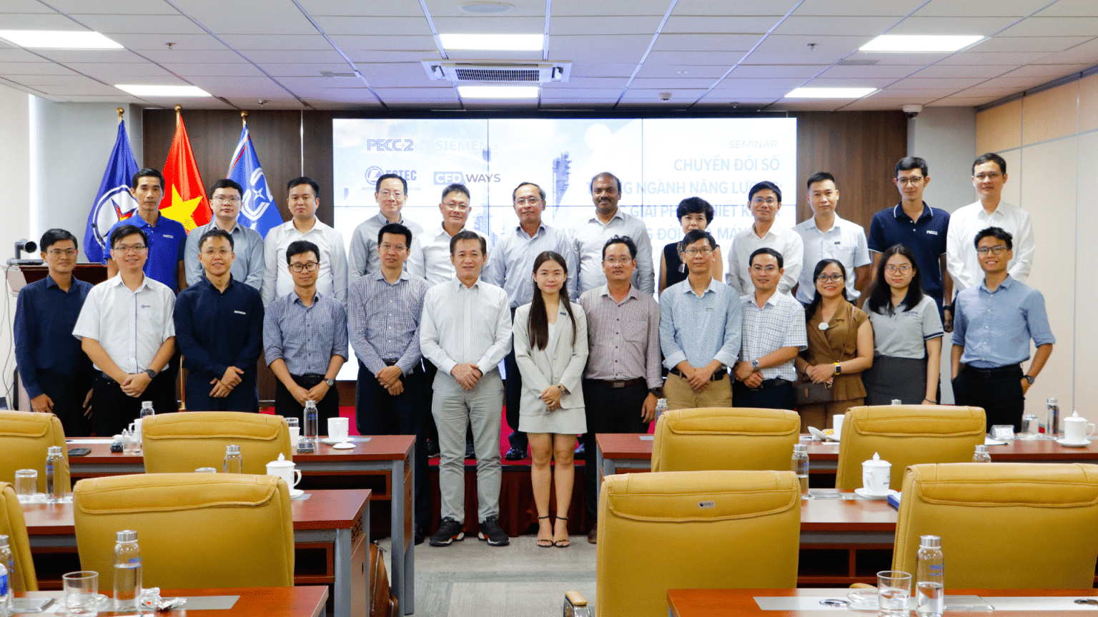 CFDWAYS tham dự hội thảo “Chuyển đổi số trong ngành năng lượng: Các giải pháp thiết kế và quản lý vòng đời nhà máy điện”
