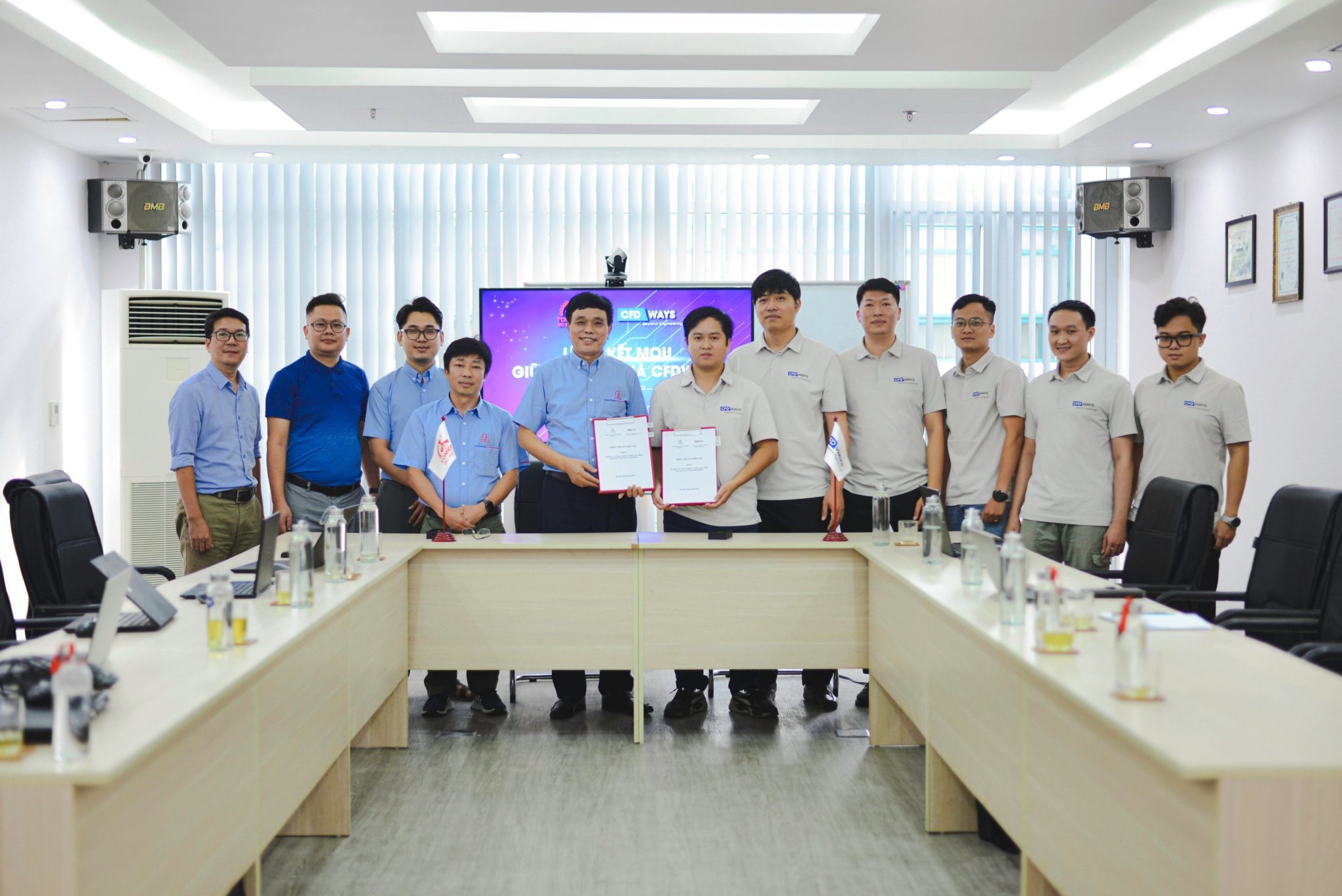 CFDWAYS và TOMECO ký kết biên bản ghi nhớ hợp tác
